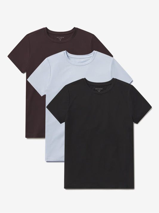 Second Skin Crew Tee 3-Pack  bdl3_women_second_skin_crew tees