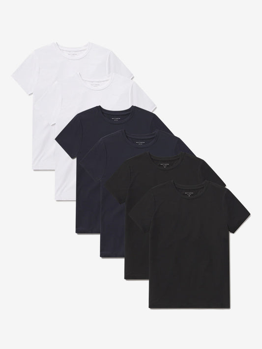 Second Skin Crew Tee 6-Pack  bdl6_women_second_skin_crew tees