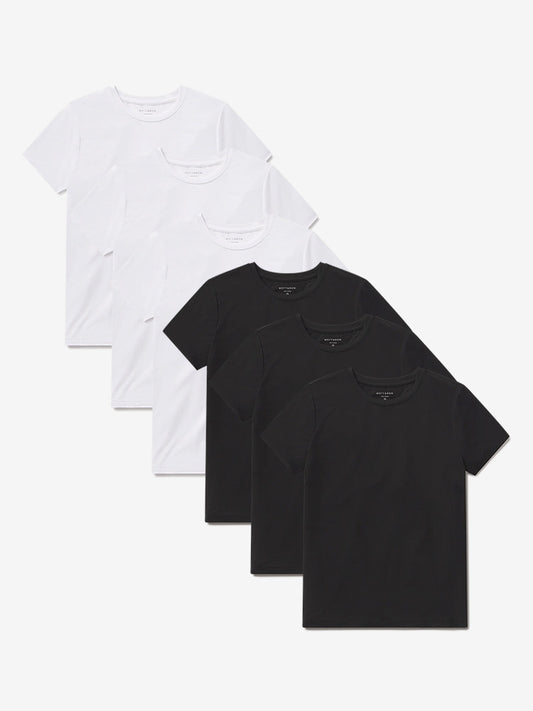 Second Skin Crew Tee 6-Pack  bdl6_women_second_skin_crew tees