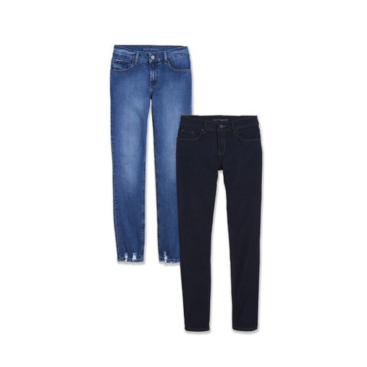 Slim Straight Travel Stretch Jeans 2-Pack  Slim Straight jeans