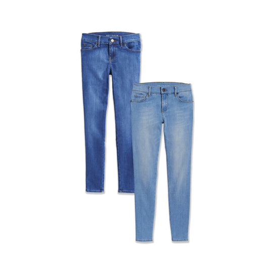 Jane High Rise Skinny 2-Pack Light Blue/Medium Blue bdl2_women_high_rise_jane_jean jeans