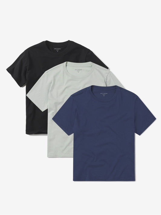Everyday Cotton Crew Tee 3-Pack  Crew tees