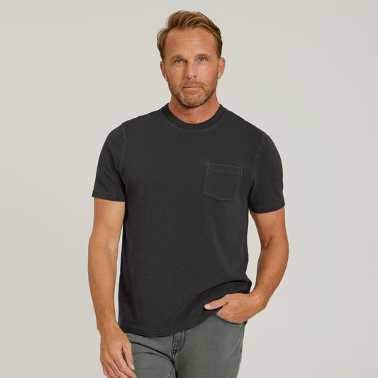 Heritage Weighted Pocket Tee Vintage Dark Gray heritage tees