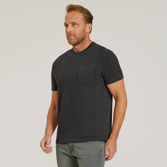 Heritage Weighted Pocket Tee Vintage Dark Gray heritage tees