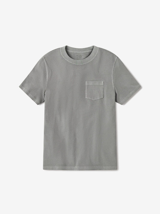 Heritage Weighted Tee Vintage Pewter heritage tees