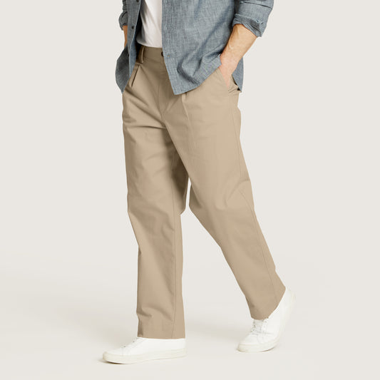 Wide Leg Chino Pants Ecru wide pants