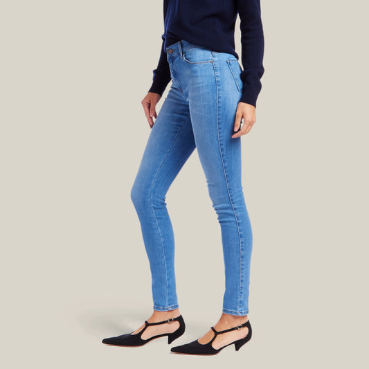 Jane High Rise Skinny Jeans Bleu Clair High Rise Skinny jeans