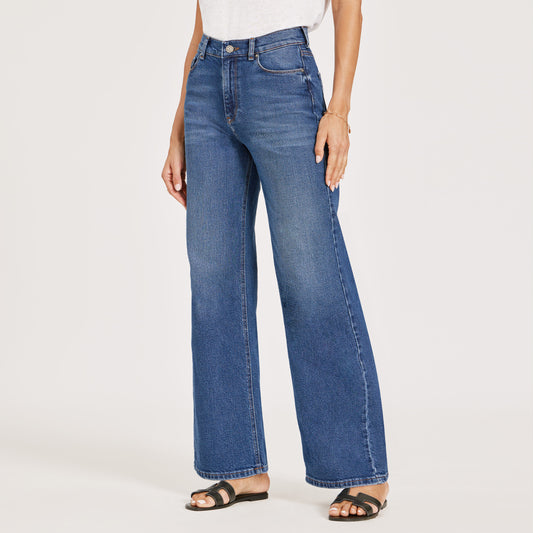 High Rise Wide Leg Gilmore  High-Rise Wide Leg jeans
