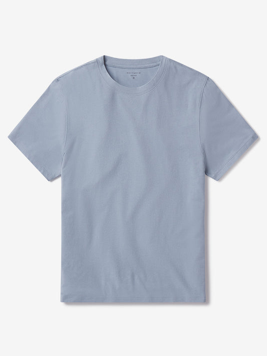 Luxe Stretch Tee California Blue Crew tees