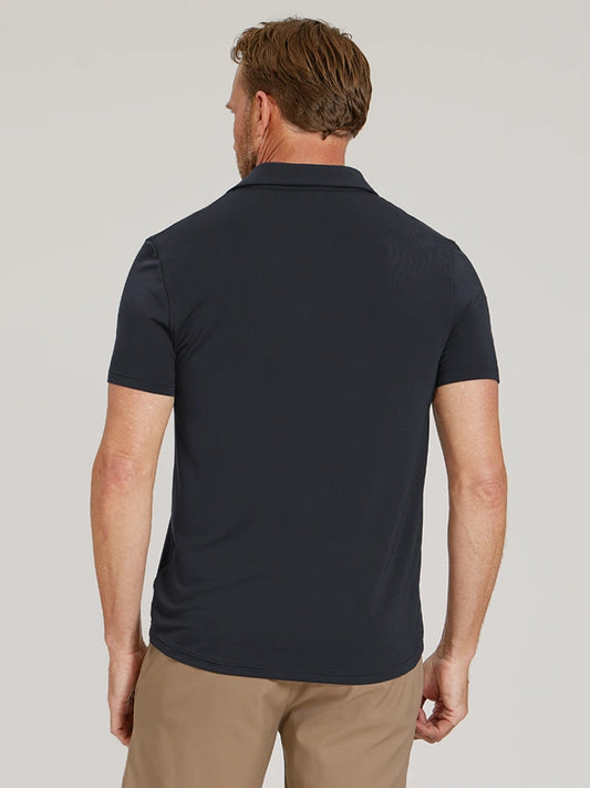 Luxe Performance Polo Navy luxe-polo tees