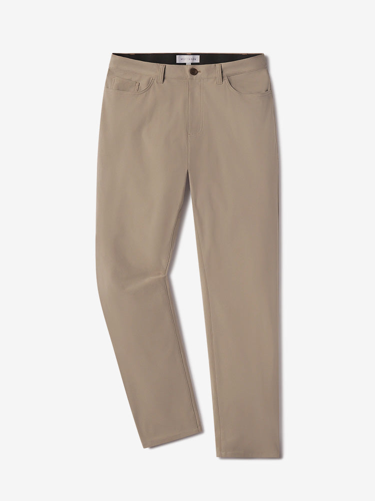 Men wearing Khaki 5 Pocket Travel Pants