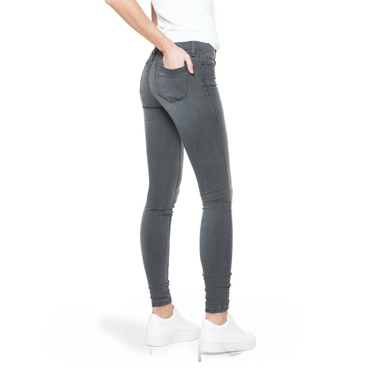 Mid Rise Skinny Orchard Jeans Medium Gray Mid-Rise Skinny jeans
