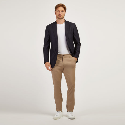 Slim Tech Pants Khaki tech-pants pants