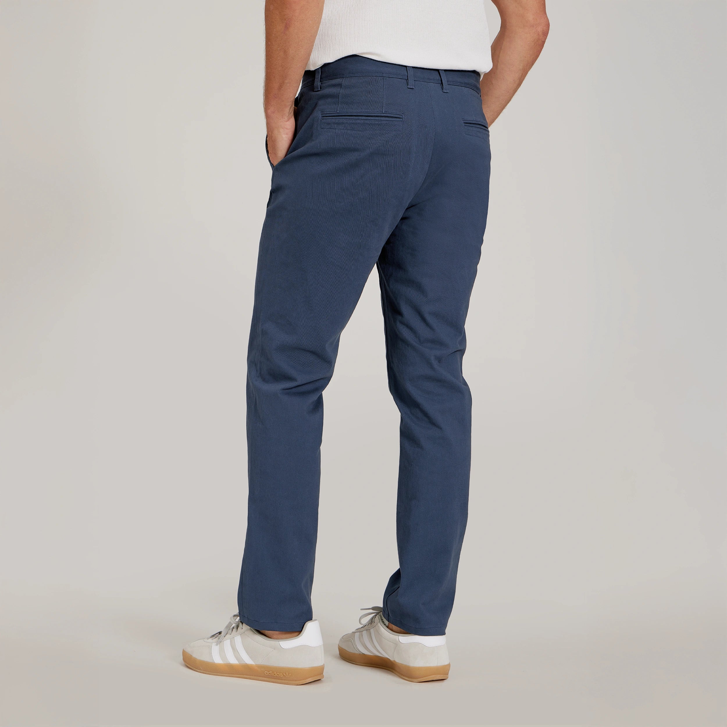 Men wearing Riverside Everyday Comfort Slim Chino Pants