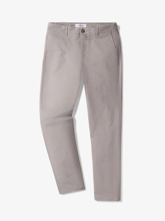Everyday Comfort Slim Chino Pants Silver Chino pants