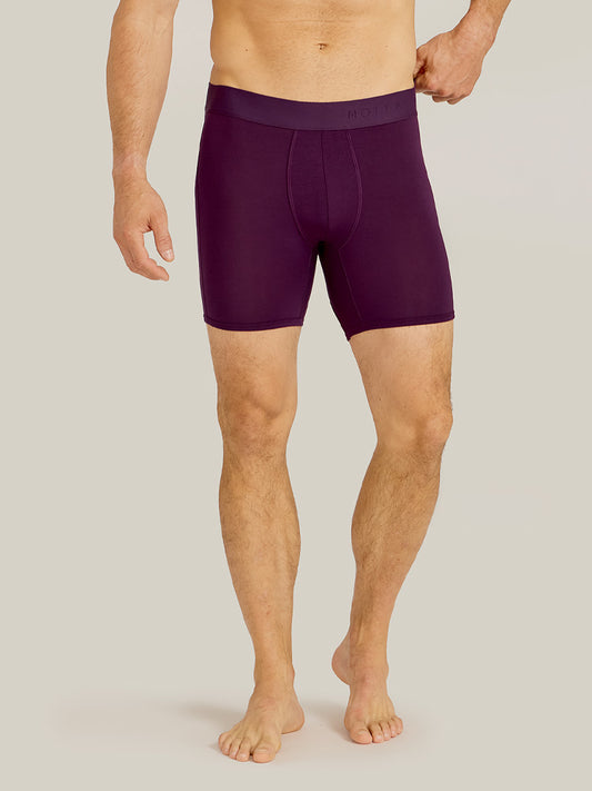 Second Skin Boxer Brief Egg Plant Boxer-Brief underwear