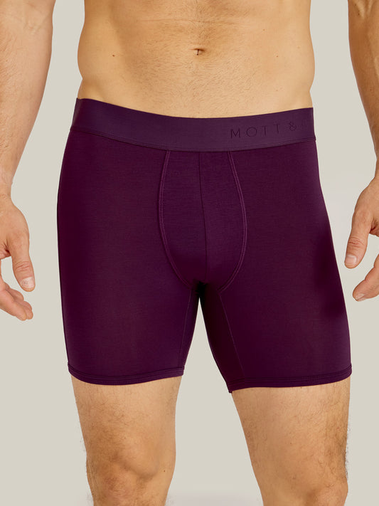 Second Skin Boxer Brief Egg Plant Boxer-Brief underwear