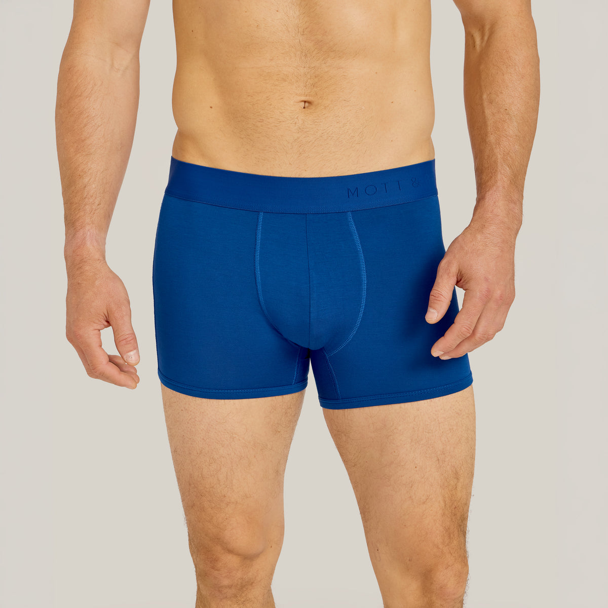 Men wearing Sapphire Second Skin Trunk