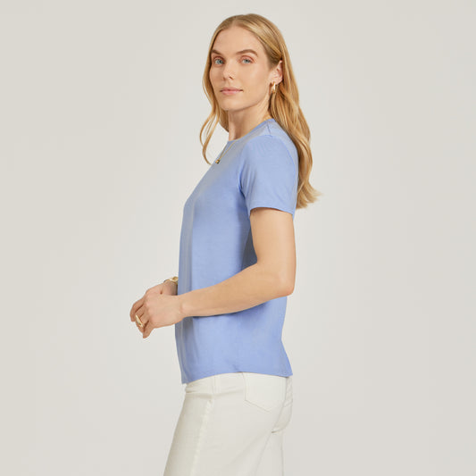 Everyday Luxe Crew Tee Hydrangea Crew tees