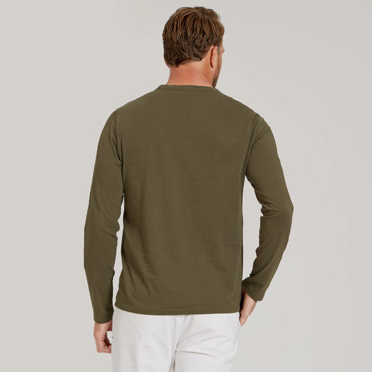 Long Sleeve Crew Tee Driggs  Crew tees