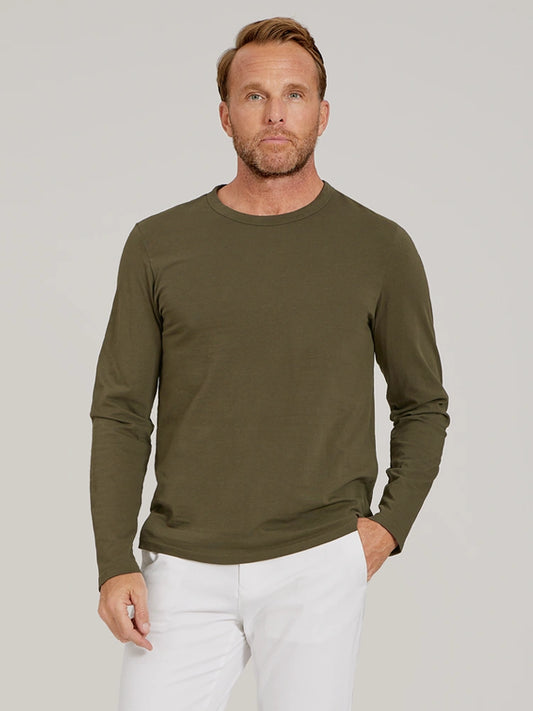 Long Sleeve Crew Tee Driggs  Crew tees