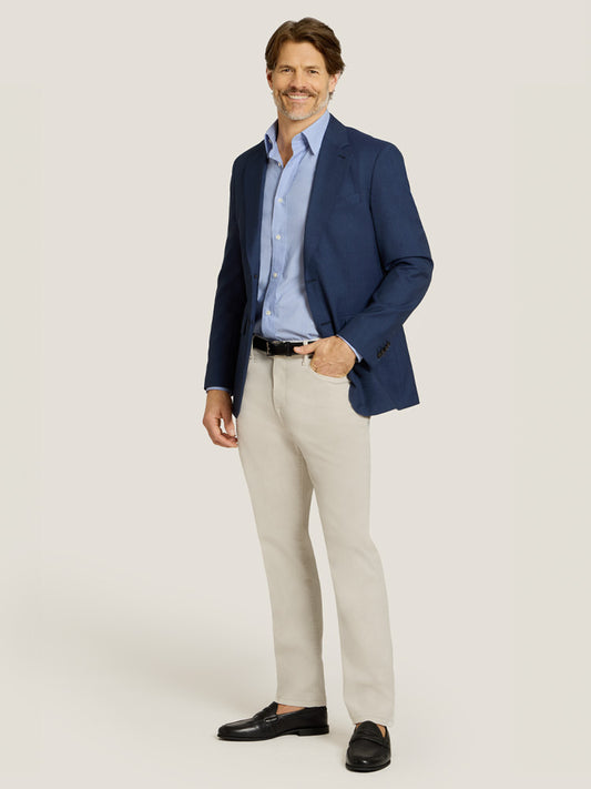 Slim Mercer Jeans Chalk Slim jeans