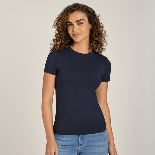Second Skin Crew Tee  Crew tees