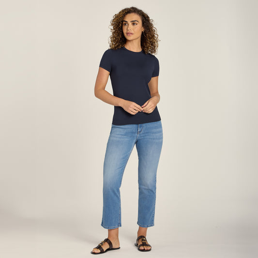 Second Skin Crew Tee  Crew tees