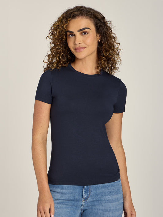 Second Skin Crew Tee  Crew tees