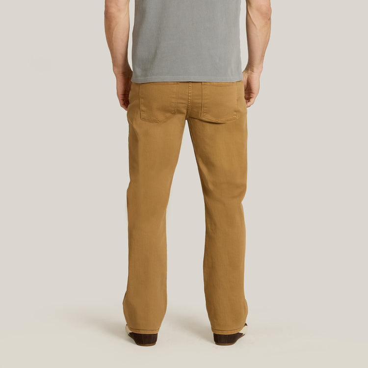 Men wearing Khaki Straight Mercer Jeans