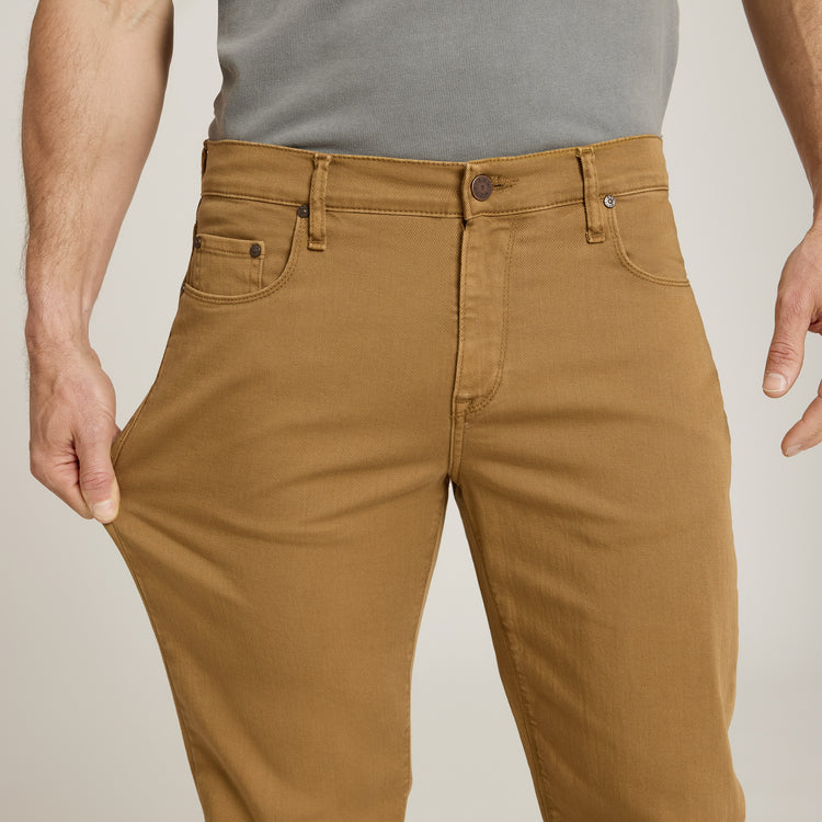 Men wearing Khaki Straight Mercer Jeans
