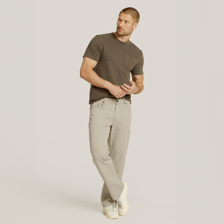 Men wearing Khaki claro Straight Mercer Jeans