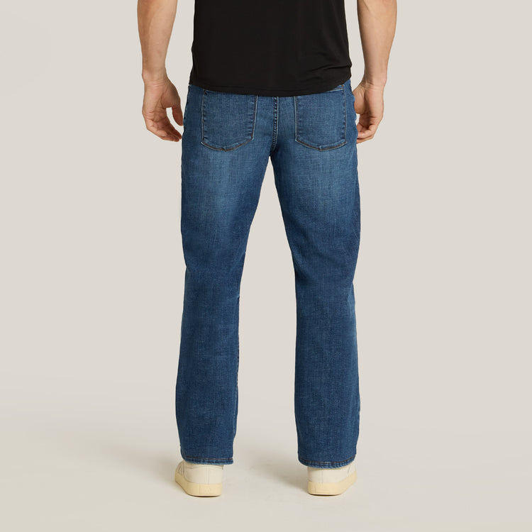 Men wearing Azul medio/claro Straight Wooster Jeans