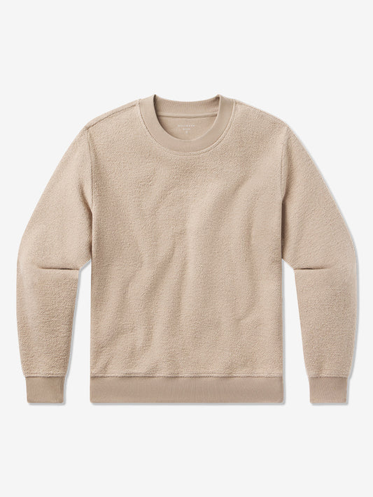 Crew Neck Fleece Sweatshirt Caramel Crew sweats