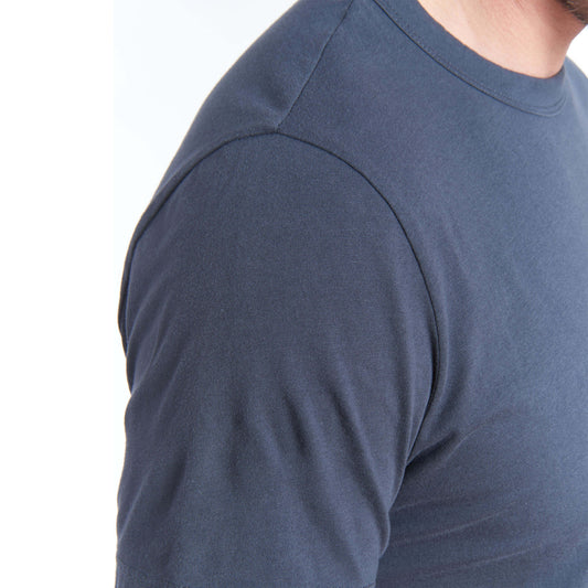 Classic Crew Driggs Tee Blue Slate Crew tees