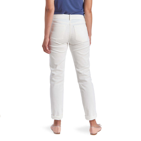 Mid Rise Slim Straight Mercer Jeans Hueso Slim Straight jeans