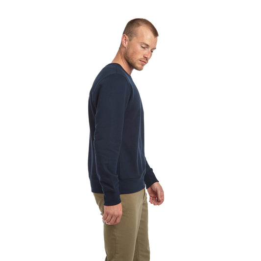 The French Terry Sweatshirt Hooper Navy Crew sweats