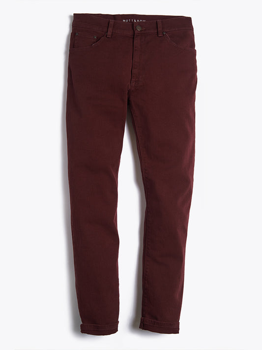 Slim Mercer Jeans Burgundy Slim jeans
