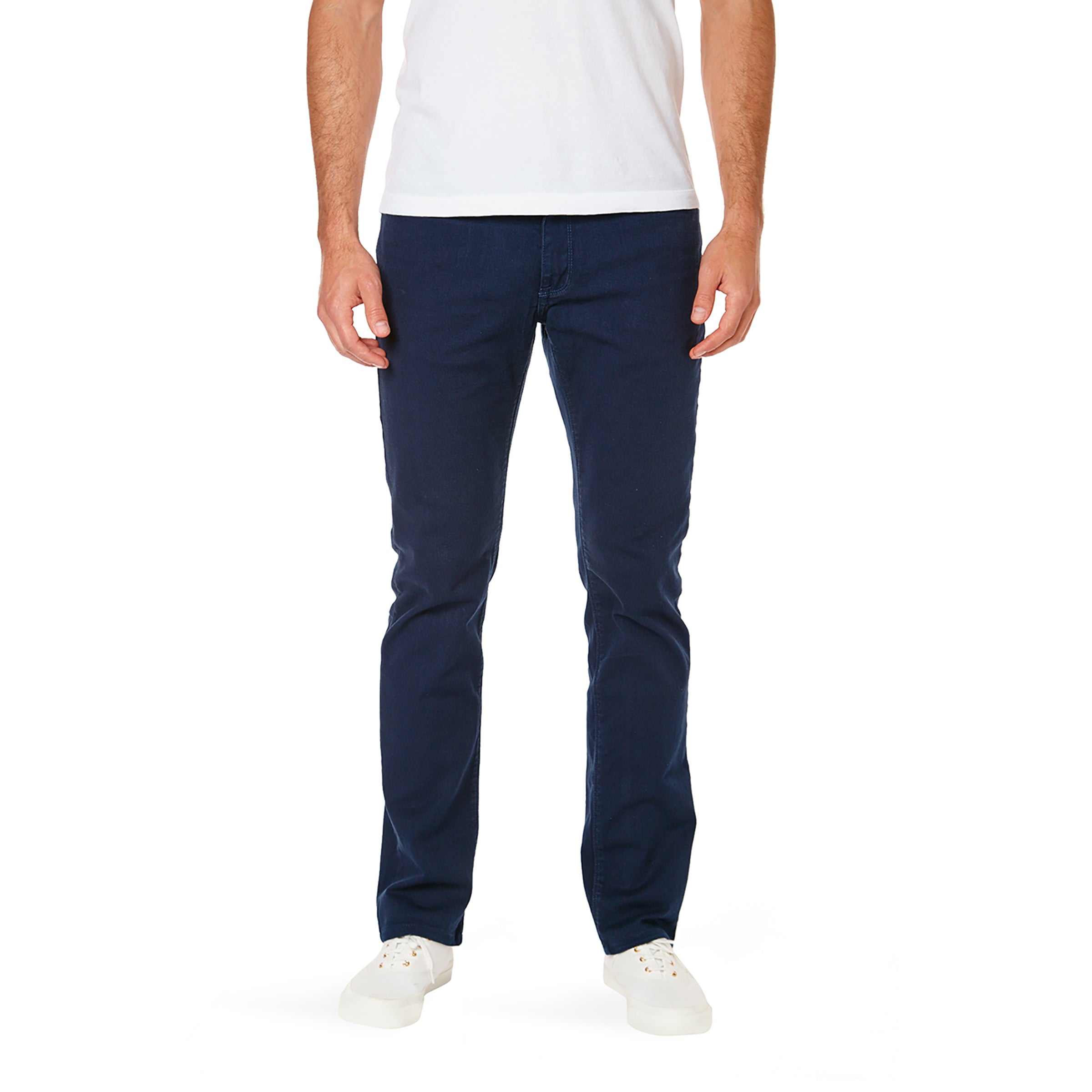 Men wearing Blue Slim Mercer Jeans
