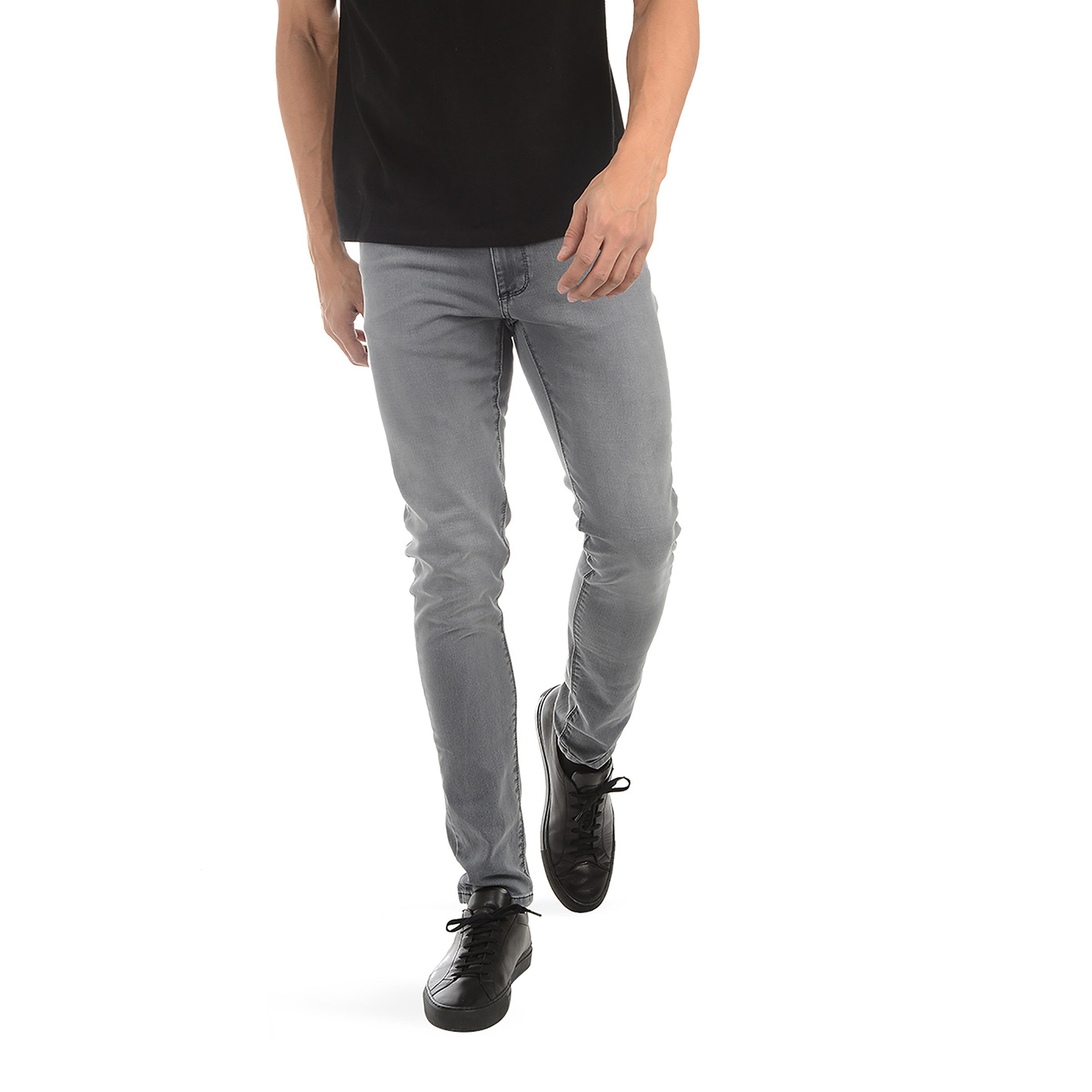 Men wearing Gris claro Skinny Stone Jeans hombre