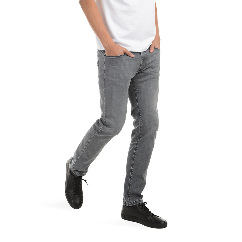 Men wearing Gris claro Slim Stone Jeans hombre