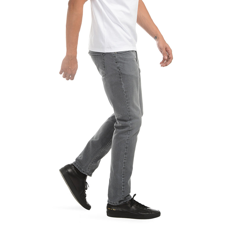 Men wearing Gris claro Slim Stone Jeans hombre